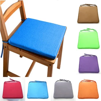 16-инчов Подвижна подложка с Вързани Подложки За Сядане на Квадратен Мек Вътрешен стол