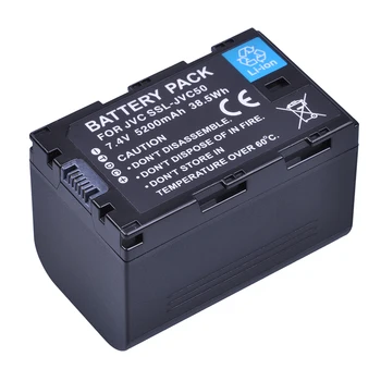 Batmax 1 бр. 5200 mah SSL-JVC50 JVC50 SSLJVC50 Батерия akku за видеокамери JVC GY-HM600 GY-HM650 GY-LS300 GY-HMQ10