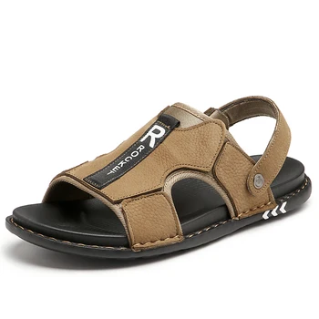 cuero sandale обувки ete лято sandalia playa открит cuir masculino за преносими размери sandalias erkek ritable сандали мъжки