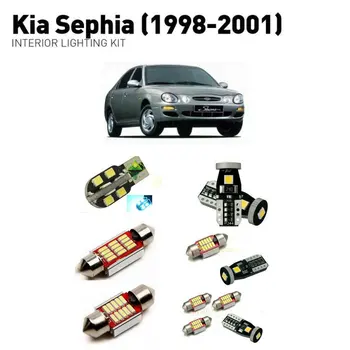 Led вътрешни светлини За Kia sephia 1998-2001 8 бр. Led Светлини За Автомобили с комплект за осветление на автомобилни лампи Canbus