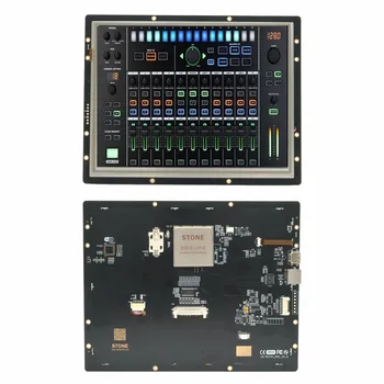 SCBRHMI 10,4-инчов Сензорен TFT LCD-Дисплей Модул HMI Дисплей Smart UART Сериен Панел за Ardunio UNO/ESP32