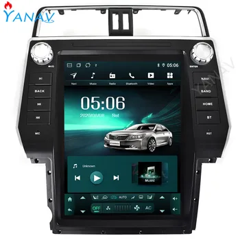 Авто радио-2 DIN Android Стерео приемник За-Toyota Land Cruiser Prado 2012-2014 GPS Навигация на Видео HD Екран, Мултимедиен плеър