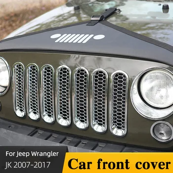 Автомобилна Предния Капак За Jeep Wrangler JK 2007-2017 Защитно Покритие Топлоизолация Стайлинг Трайни Аксесоари Черен 1 бр.