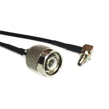 Безжичен Модем Тел TNC Plug Преминете CRC9 Правоъгълен Конектор RG174 Кабел 20 см 8 