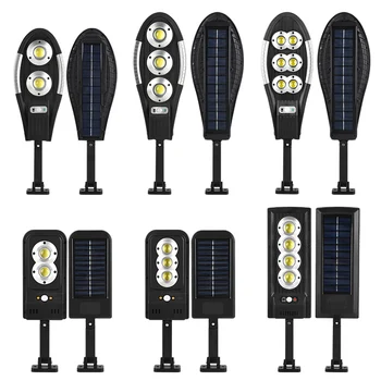 Горещи Продажба на Слънчево Улично Осветление Безжичен Външен Слънчев Защитна Стена Лампа с Датчик за Движение с 3 Режима за Градината Входната Врата