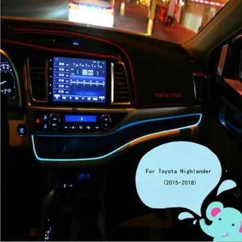 За Toyota Highlander 2015-2018 Интериор на таблото OEM Оригинална Заводска атмосфера разширено Разсеяна светлина TPYCBX