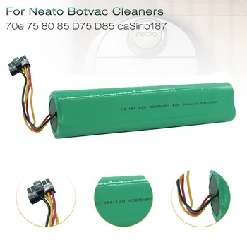 НОВА Прахосмукачка D75 Батерия 12v 4500 mah Ni-MH Акумулаторна Батерия за Neato Botvac D85 70e 75 80 D75 caSino187 EBVB-141