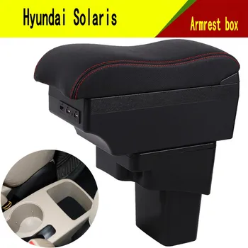 Подлакътник За Hyundai Accent РБ Solaris Подлакътник Кутия За Съхранение на Централната Конзола
