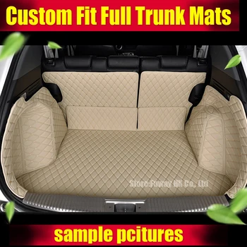 Потребителски постелки за багажник на кола Accord Corolla Altima CRV Civic Fusion Escape Focus Explorer 3D автомобилен стайлинг карго подложка