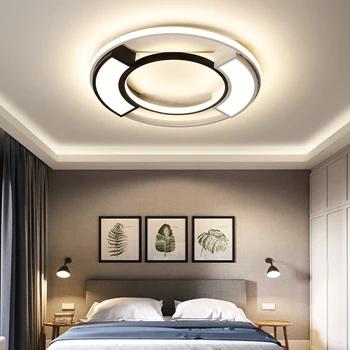 Проста личност спалня модерна потолочное осветление хол с трапезария и баня led фиксиран осветление