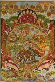Тибетски будизъм / Непал / Златен гоблен / Тханка / Прераждането / Тханка