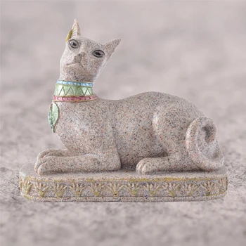 Фортуна Бъстър Богиня, Бог На Фараон Декориране На Офис, Декориране На Дома Лежи Египетска Котка Фигурки За Подарък
