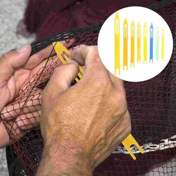 Челночная Окото Инструмент За Тъкане На Иглата Совалки Ремонт На Ремонт На Риба Нанизывание Ажурна Мрежа Плетене На Една Кука За Поправяне На Мрежата Ръчно Изработени На Стан Нож
